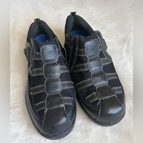 Dr Comfort Black Men’s therapeutic Diabetic Shoes Sz 12W - Picture 3 of 14